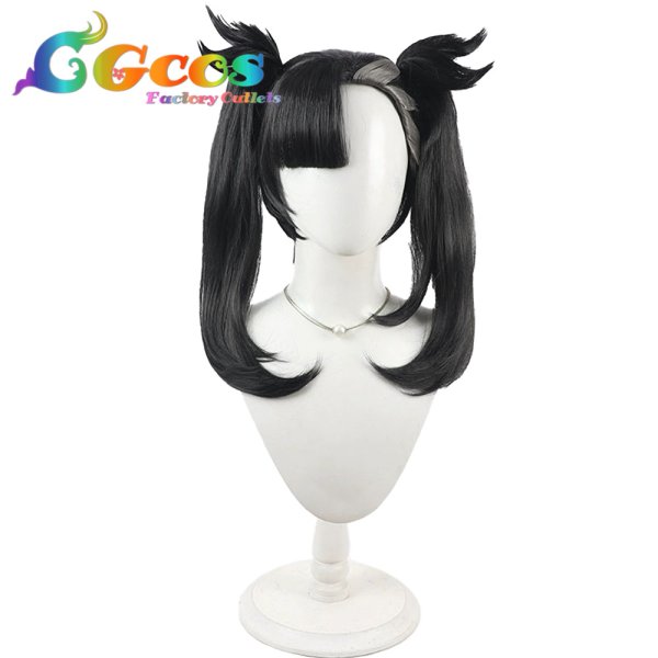 画像1: ポケットモンスター ソード・シールド　ウィッグ　マリィ　コスプレ衣装 (1)