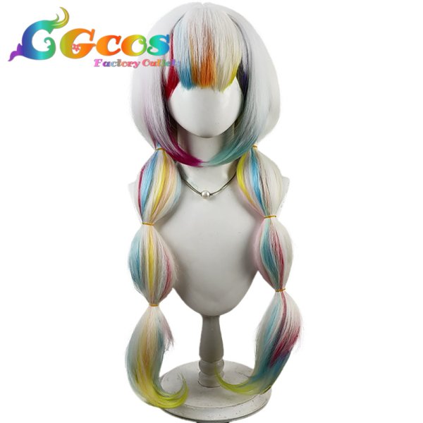 画像1: 魔法少女ノ魔女裁判　ウィッグ　城ケ崎ノア　コスプレ衣装 (1)