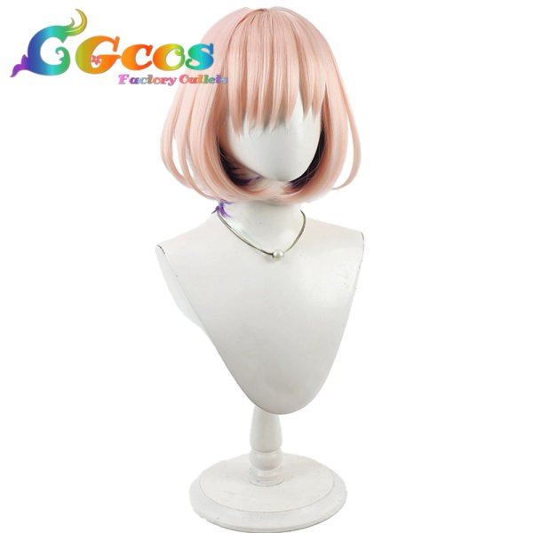 画像2: Fate/Grand Order　ウィッグ　FGO　マシュ・キリエライト　パラディーン　コスプレ衣装 (2)