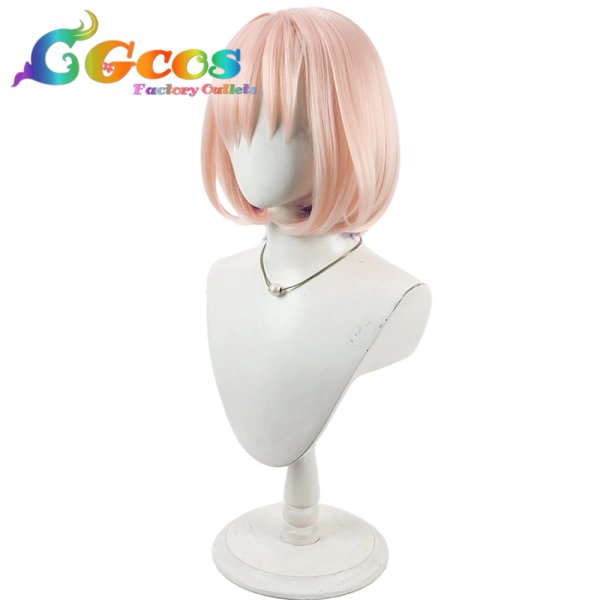 画像3: Fate/Grand Order　ウィッグ　FGO　マシュ・キリエライト　パラディーン　コスプレ衣装 (3)