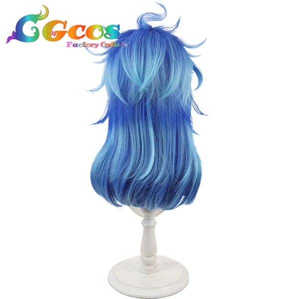 画像4: ツイステッドワンダーランド　ウィッグ　イデア・シュラウド(Idia Shroud)　コスプレ衣装 (4)