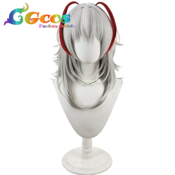 画像1: アークナイツ　ウィッグ　ウィシャデル　コスプレ衣装 (1)