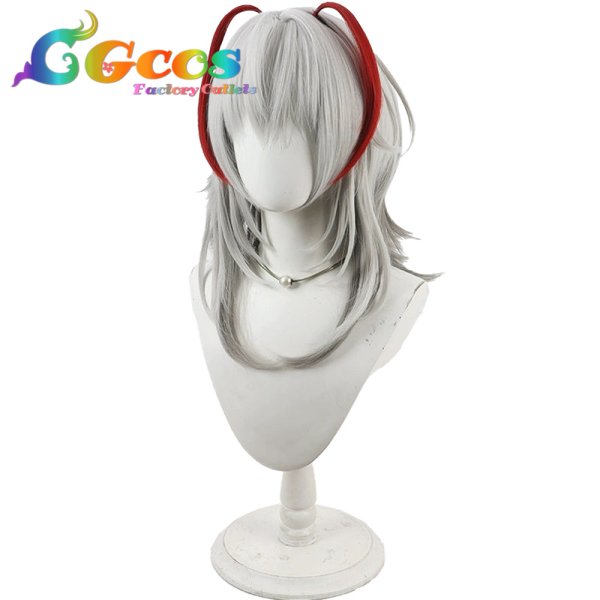 画像3: アークナイツ　ウィッグ　ウィシャデル　コスプレ衣装 (3)