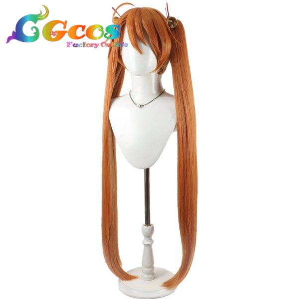 画像3: 魔法先生ネギま!　ウィッグ　神楽坂明日菜　コスプレ衣装 (3)