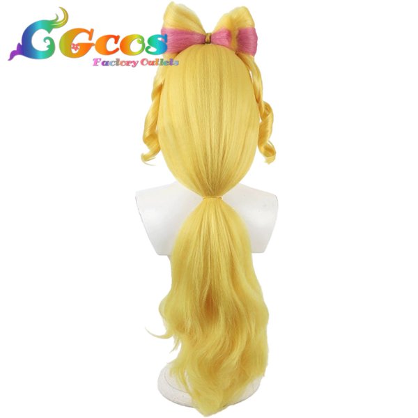 画像4: キミとアイドルプリキュア♪　ウィッグ　キュアアイドル-ゴッドアイドルスタイル-　映画　コスプレ衣装 (4)