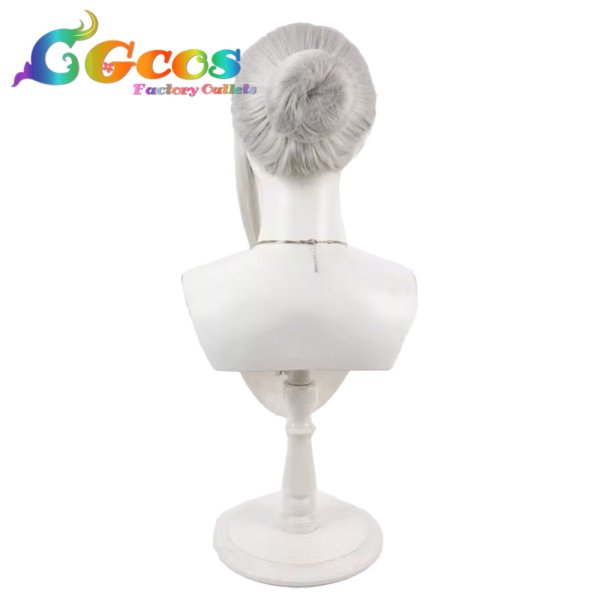 画像4: エルデンリング ナイトレイン　ウィッグ　レディ　まとめ髪　コスプレ衣装 (4)