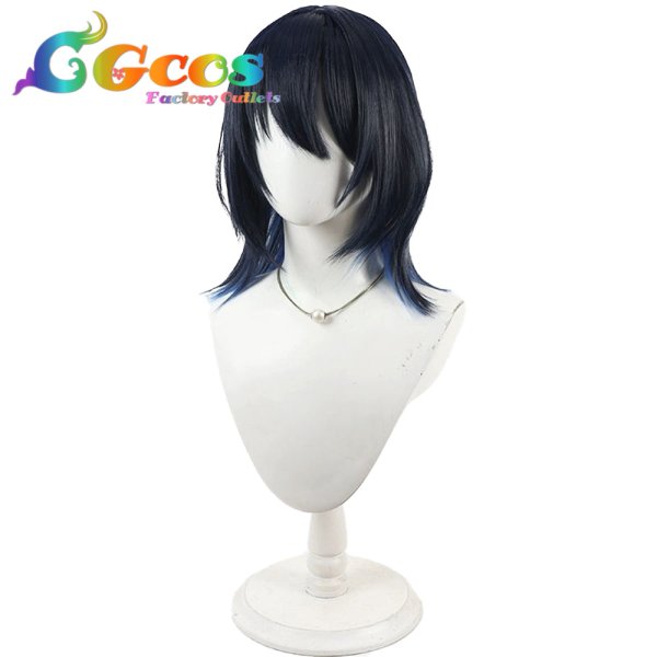 画像3: バーチャルYouTuber　ウィッグ　VTuber　一ノ瀬うるは　制服　コスプレ衣装 (3)