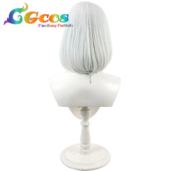 画像2: 甘神さんちの縁結び　ウィッグ　甘神朝姫　コスプレ衣装 (2)