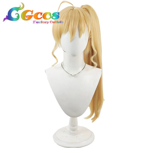 画像1: 魔法少女リリカルなのはViVid　ウィッグ　高町ヴィヴィオ　聖王　コスプレ衣装 (1)