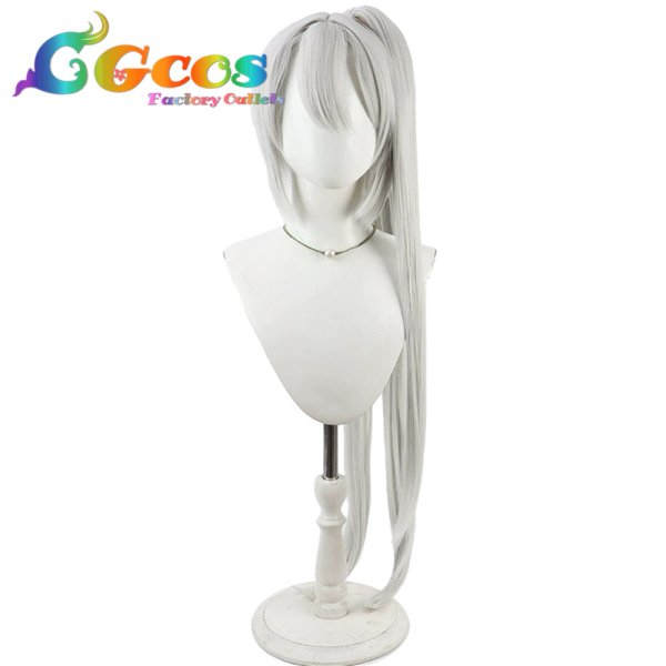 画像1: Fate/Grand Order　ウィッグ　FGO　マリーオルタ　霊基再臨第三段階　コスプレ衣装 (1)