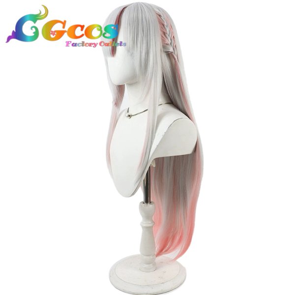 画像2: バーチャルYouTuber　ウィッグ　VTuber　百鬼あやめ　軍服モチーフ　コスプレ衣装 (2)