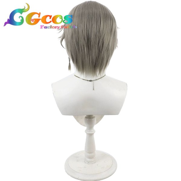 画像4: リバースブルー×リバースエンド　ウィッグ　煤墨　コスプレ衣装 (4)