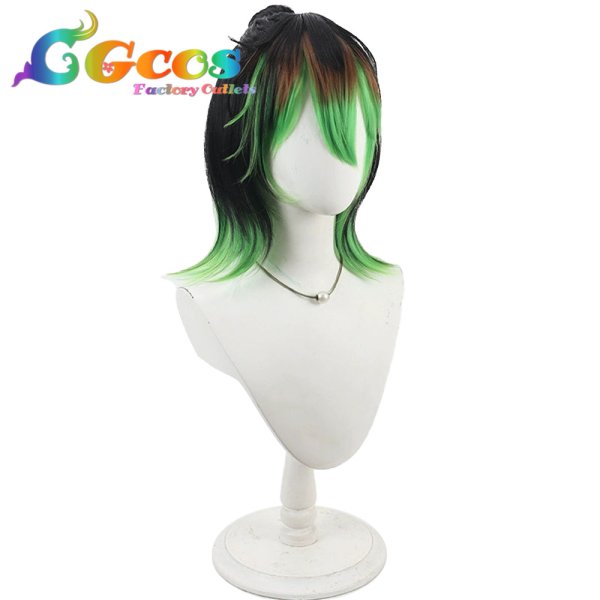 画像2: バーチャルYouTuber　ウィッグ　VTuber　花畑チャイカ　チャイカ・ブライン　コスプレ衣装 (2)