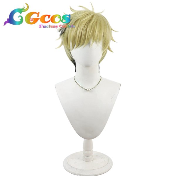 画像1: バーチャルYouTuber　ウィッグ　VTuber　Vantacrow Bringer (ベンタクロウ ブリンガー)　コスプレ衣装 (1)