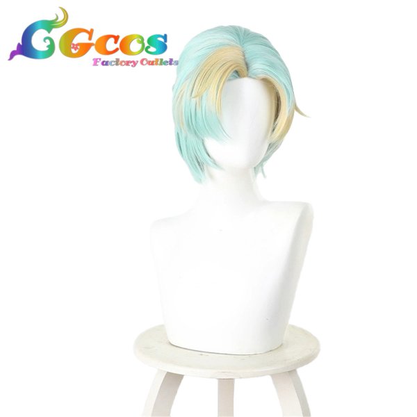 画像1: グノーシア　ウィッグ　ユーリ　コスプレ衣装 (1)