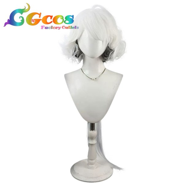 画像1: アークナイツ　ウィッグ　ドゥカレ　君主の紅　コスプレ衣装 (1)