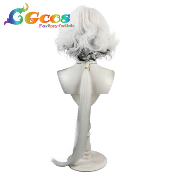 画像4: アークナイツ　ウィッグ　ドゥカレ　君主の紅　コスプレ衣装 (4)