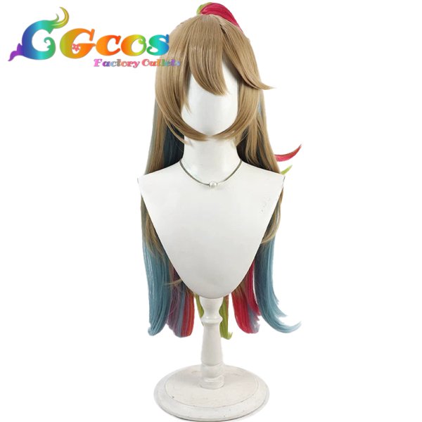 画像1: #コンパス 戦闘摂理解析システム　ウィッグ　ゲームバズーカガール　コスプレ衣装 (1)
