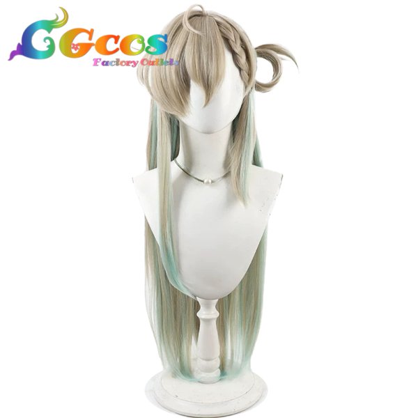 画像1: 鳴潮(Wuthering Waves)　ウィッグ　リンネー　コスプレ衣装 (1)