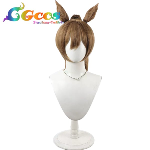 画像1: ウマ娘プリティーダービー　ウィッグ　スマートファルコン(パレード)　コスプレ衣装 (1)