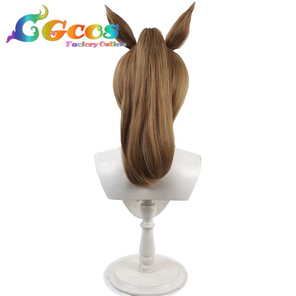 画像4: ウマ娘プリティーダービー　ウィッグ　スマートファルコン(パレード)　コスプレ衣装 (4)