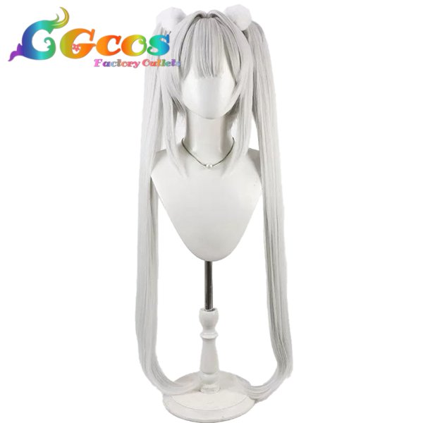 画像1: 勝利の女神：NIKKE　ウィッグ　ブラン　コスプレ衣装 (1)