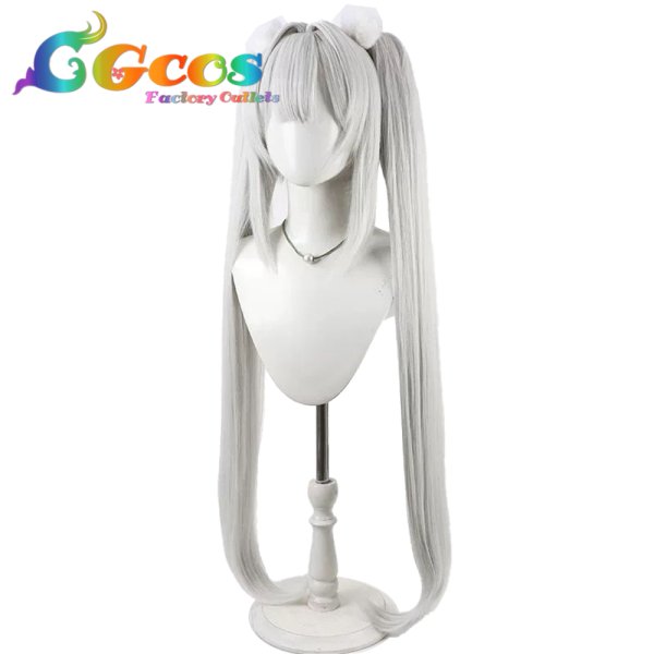 画像2: 勝利の女神：NIKKE　ウィッグ　ブラン　コスプレ衣装 (2)