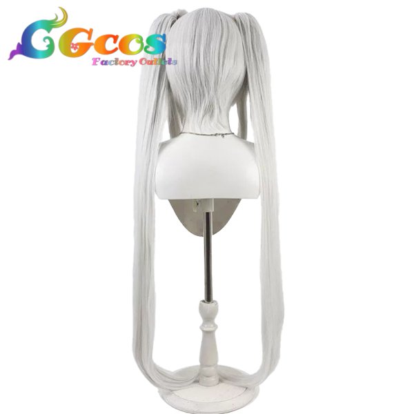 画像4: 勝利の女神：NIKKE　ウィッグ　ブラン　コスプレ衣装 (4)