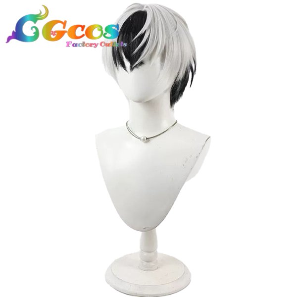 画像3: 刀剣乱舞　ウィッグ　倶利伽羅江　コスプレ衣装 (3)