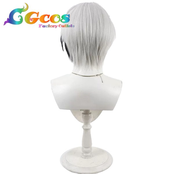 画像4: 刀剣乱舞　ウィッグ　倶利伽羅江　コスプレ衣装 (4)