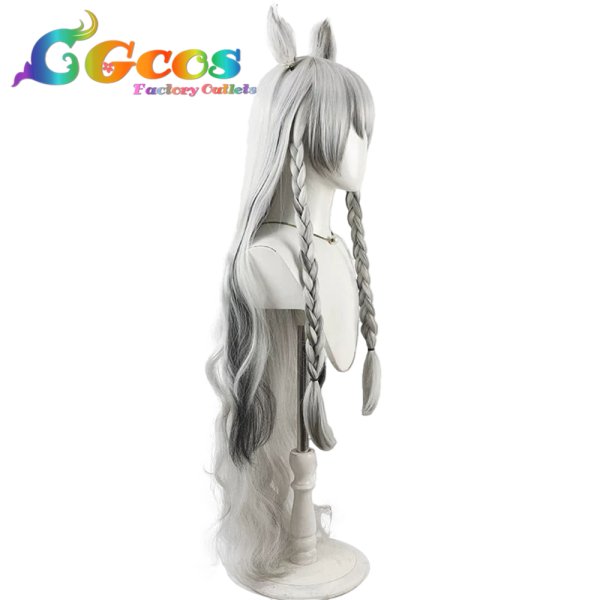 画像2: アークナイツ　ウィッグ　聖聆プラマニクス　コスプレ衣装 (2)