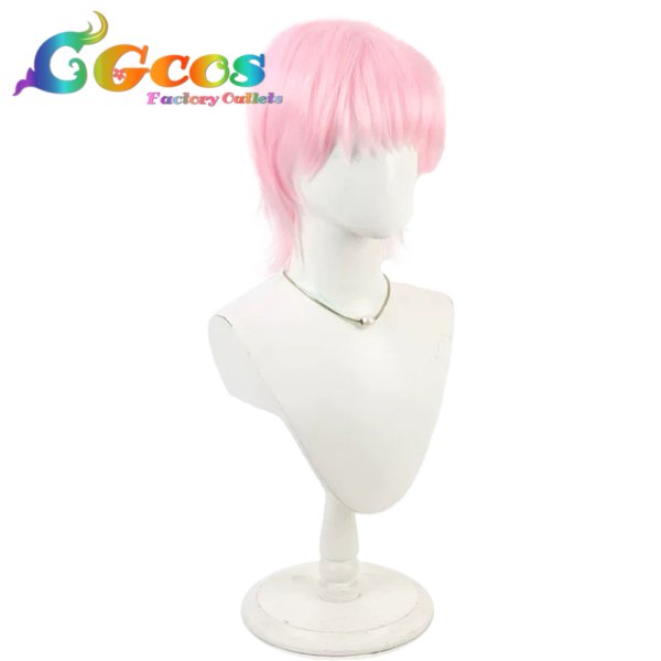 画像2: ハイスクール！奇面組　ウィッグ　河川唯　コスプレ衣装 (2)