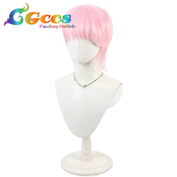 画像3: ハイスクール！奇面組　ウィッグ　河川唯　コスプレ衣装 (3)