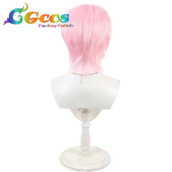 画像4: ハイスクール！奇面組　ウィッグ　河川唯　コスプレ衣装 (4)