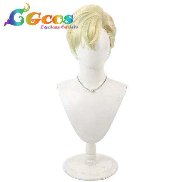 画像1: バーチャルYouTuber　ウィッグ　Vtuber　緋八マナ　放課後オリエンス　コスプレ衣装 (1)