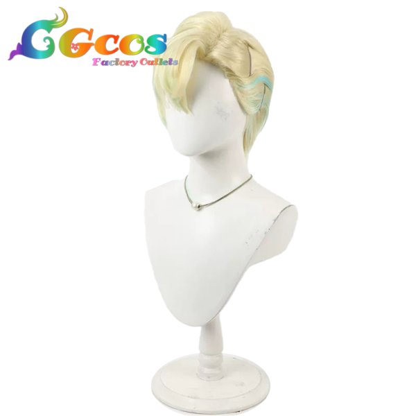 画像2: バーチャルYouTuber　ウィッグ　Vtuber　緋八マナ　放課後オリエンス　コスプレ衣装 (2)