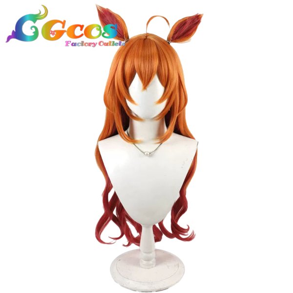 画像1: ウマ娘プリティーダービー　ウィッグ　ロイヤルファミリー　コスプレ衣装 (1)