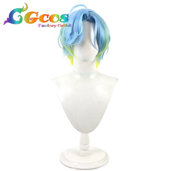 画像1: バーチャルYouTuber　ウィッグ　VTuber　篠宮ゆの　コスプレ衣装 (1)