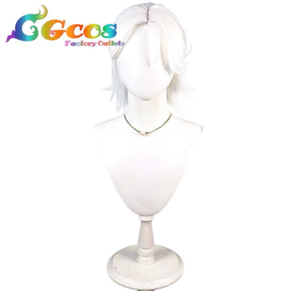 画像1: 悪魔執事と黒い猫　ウィッグ　ミヤジ　バレンタイン　コスプレ衣装 (1)