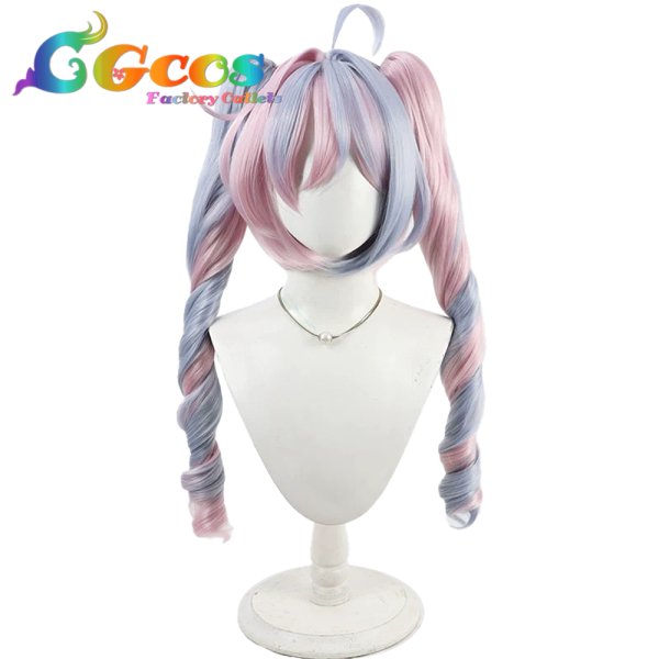 画像1: ブルーアーカイブ　ウィッグ　宇沢レイサ（マジカル）　コスプレ衣装 (1)