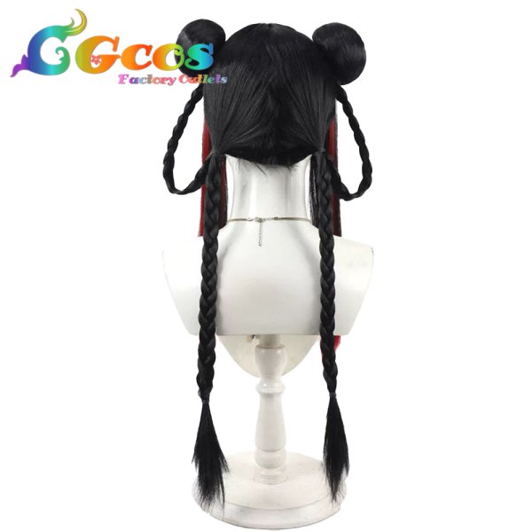 画像4: バーチャルYouTuber　ウィッグ　VTuber　月ノ美兎　チャイナ服　コスプレ衣装 (4)