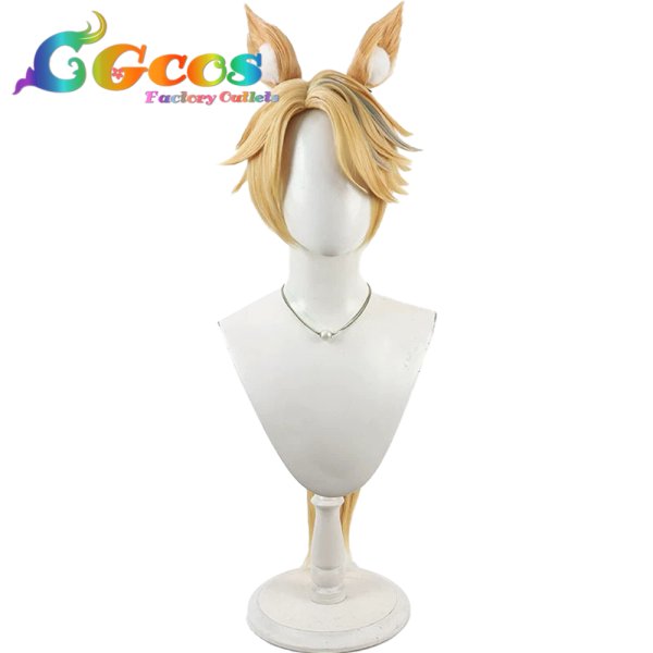 画像1: ゼンレスゾーンゼロ　ウィッグ　プルクラ・フェリーニ　カリュドーンの子　コスプレ衣装 (1)