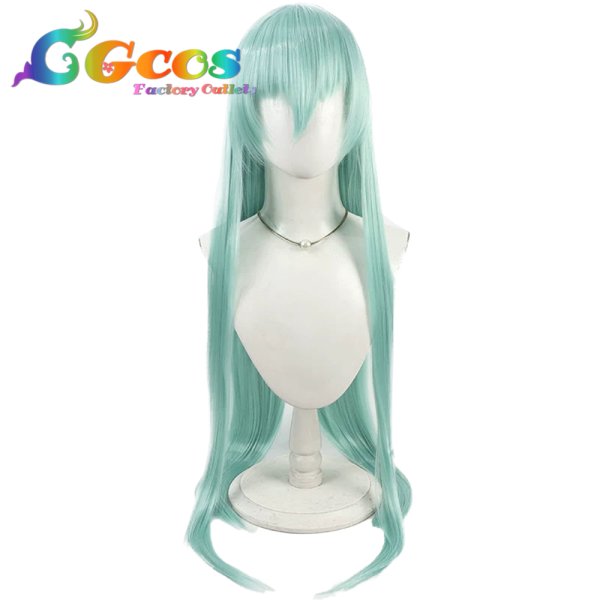 画像1: 刀剣乱舞　ウィッグ　江雪左文字　コスプレ衣装 (1)