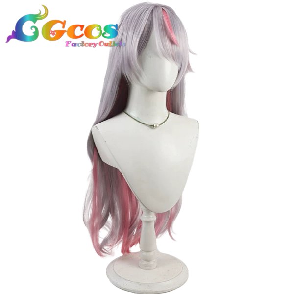 画像2: バーチャルYouTuber　ウィッグ　VTuber　兎咲ミミ　初期衣装　コスプレ衣装 (2)