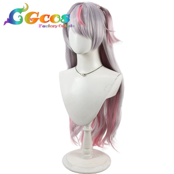 画像3: バーチャルYouTuber　ウィッグ　VTuber　兎咲ミミ　初期衣装　コスプレ衣装 (3)