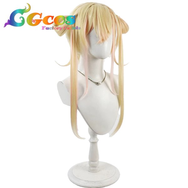 画像2: バーチャルYouTuber　ウィッグ　Vtuber　桃鈴ねね　森の妖精さん衣装　コスプレ衣装 (2)