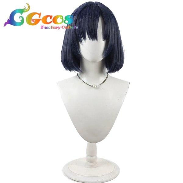 画像1: アイドルマスター シンデレラガールズ　ウィッグ　白菊ほたる　手折られぬ花　コスプレ衣装 (1)