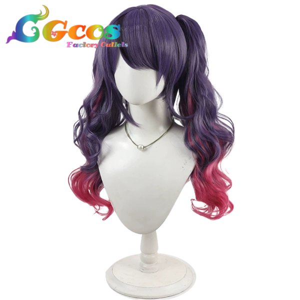 画像3: バーチャルYouTuber　ウィッグ　VTuber　甘音あむ　コスプレ衣装 (3)