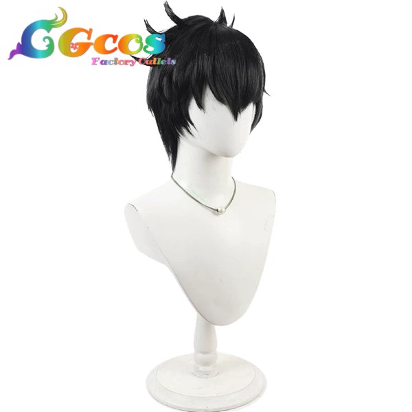 画像2: 地獄先生ぬ〜べ〜　ウィッグ　鵺野鳴介　コスプレ衣装 (2)