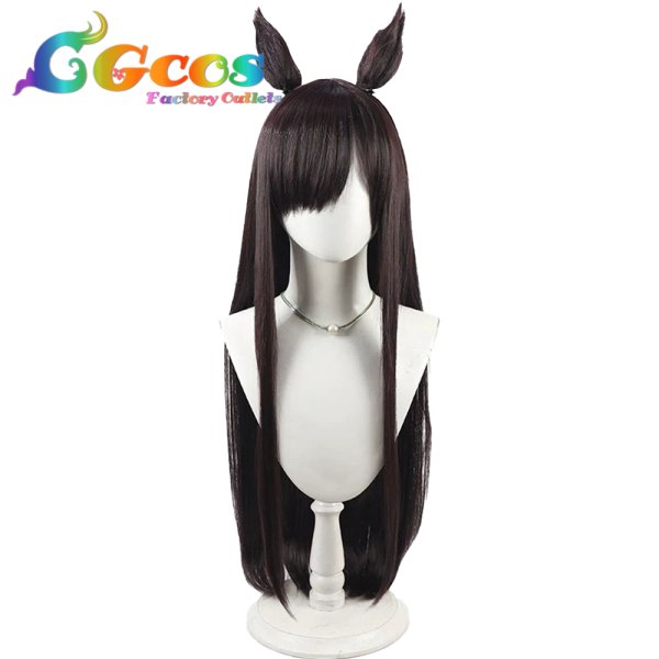 画像1: アズールレーン　ウィッグ　赤城・真紅　コスプレ衣装 (1)